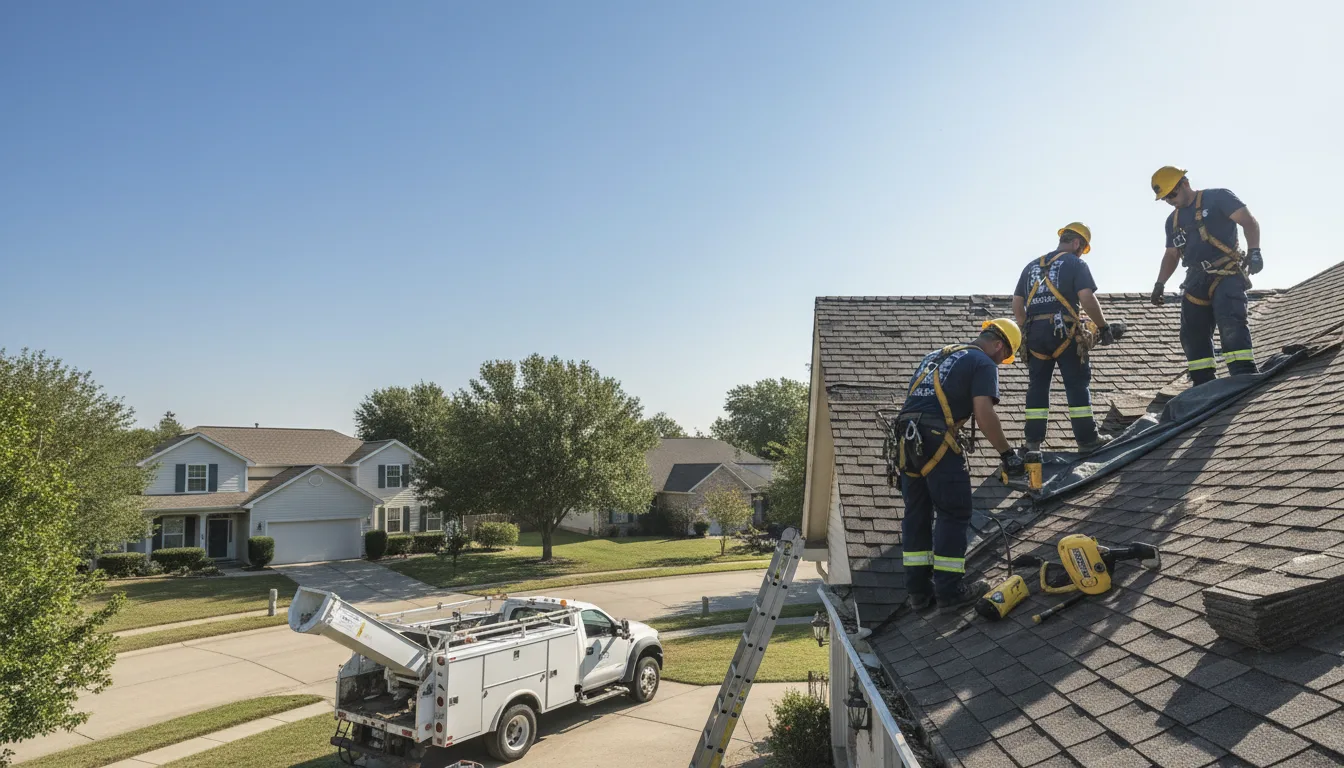 Hail Damage Roof Repair in Tennille, GA